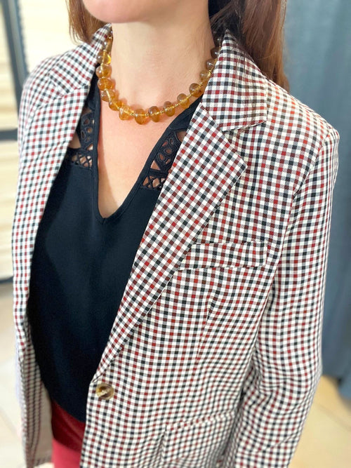Blazer vichy Coline - Neuf