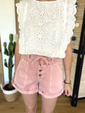Short rose taille 36 - LA PETITE ETOILE - Seconde main