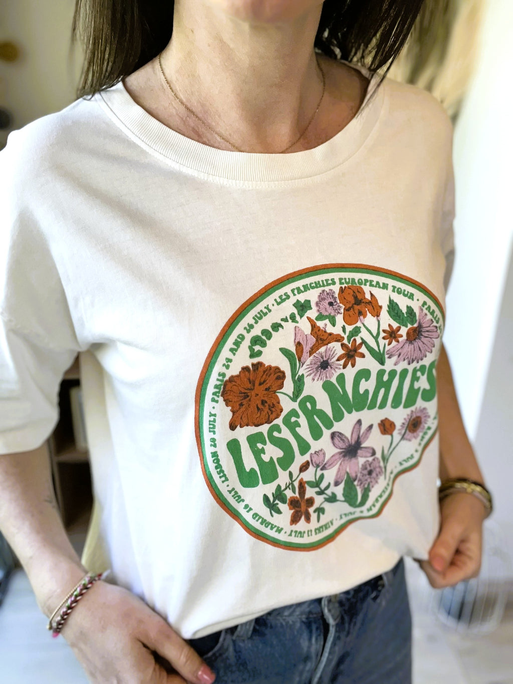 T-shirt manches courtes Les Frnchies FRNCH taille M - Seconde main