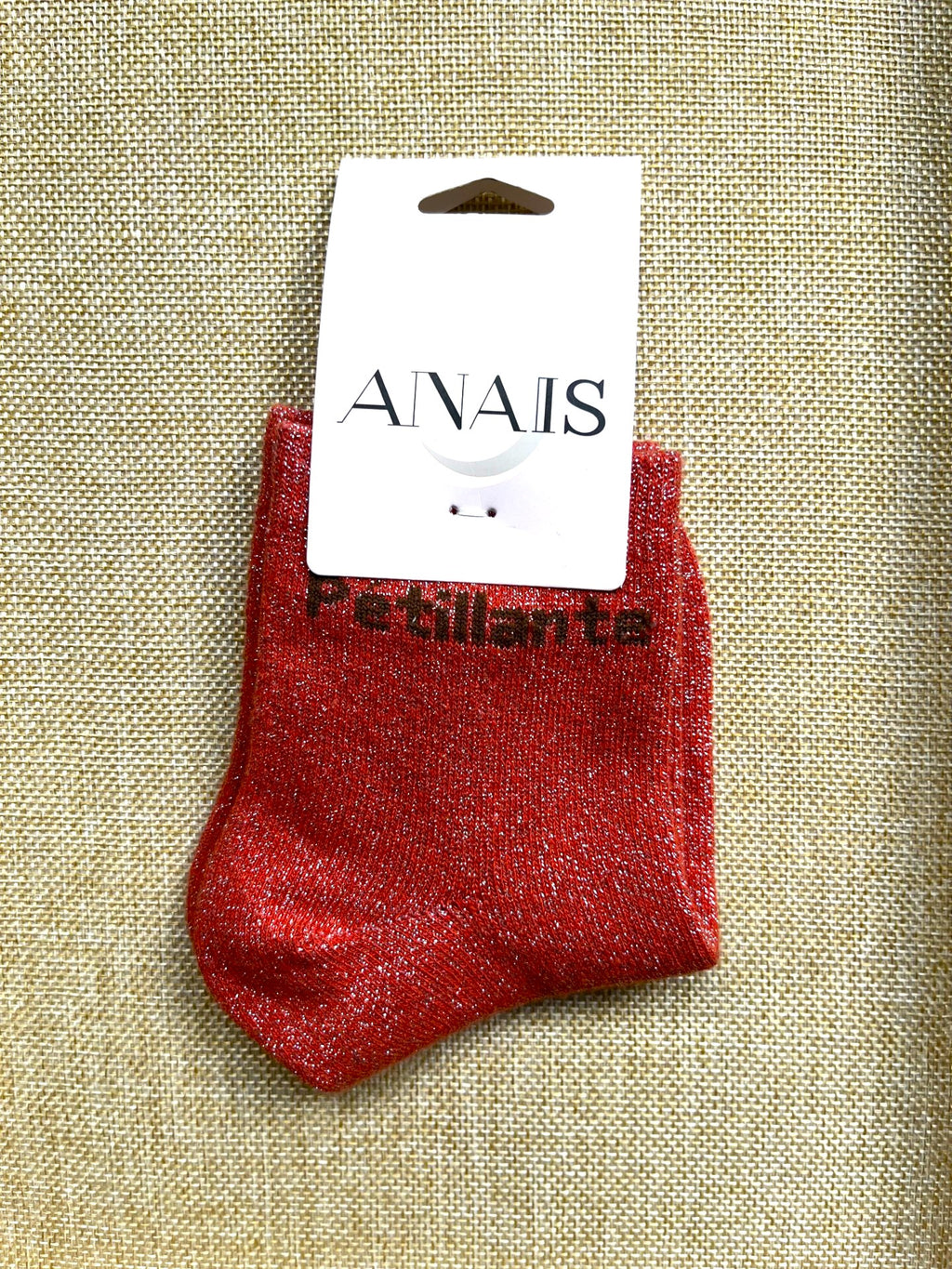Chaussettes à paillettes colorées - Neuves