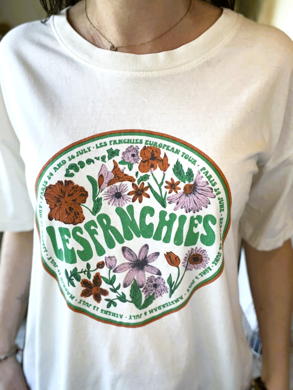 T-shirt manches courtes Les Frnchies FRNCH taille M - Seconde main