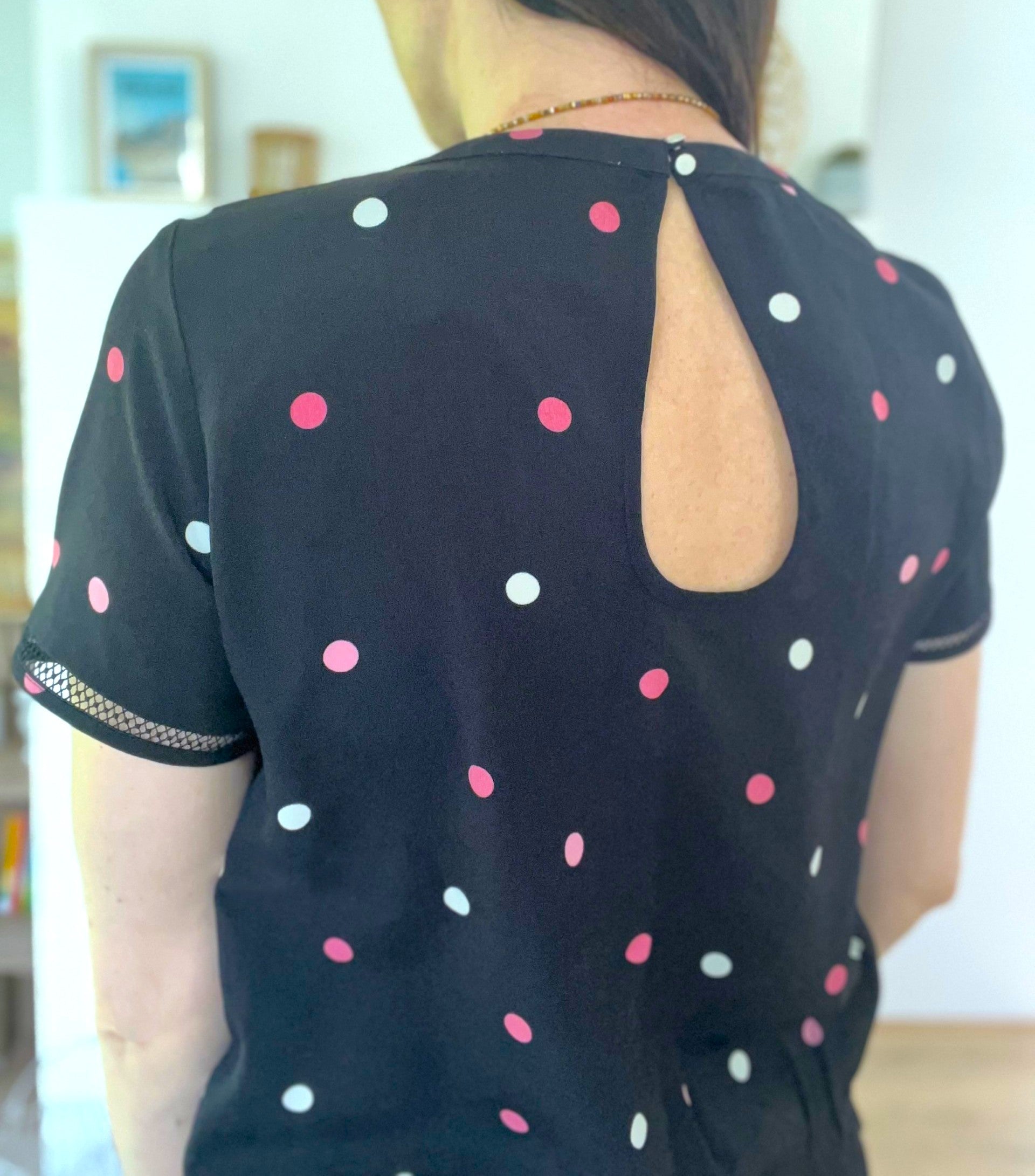 Blouse à pois - taille S - GRACE & MILA - Seconde main