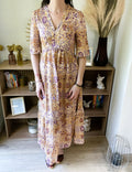 Robe longue manches courtes SEE U SOON taille 1 - Seconde main