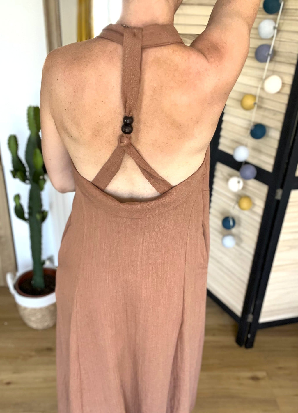 Robe longue dos nu THE KORNER - Neuve