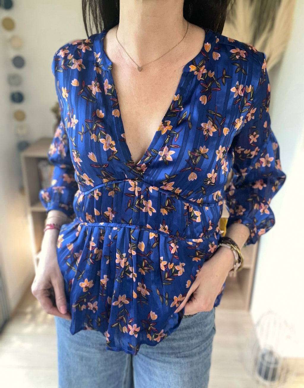 Blouse imprimé fleuri SCOTCH & SODA taille M - Seconde main