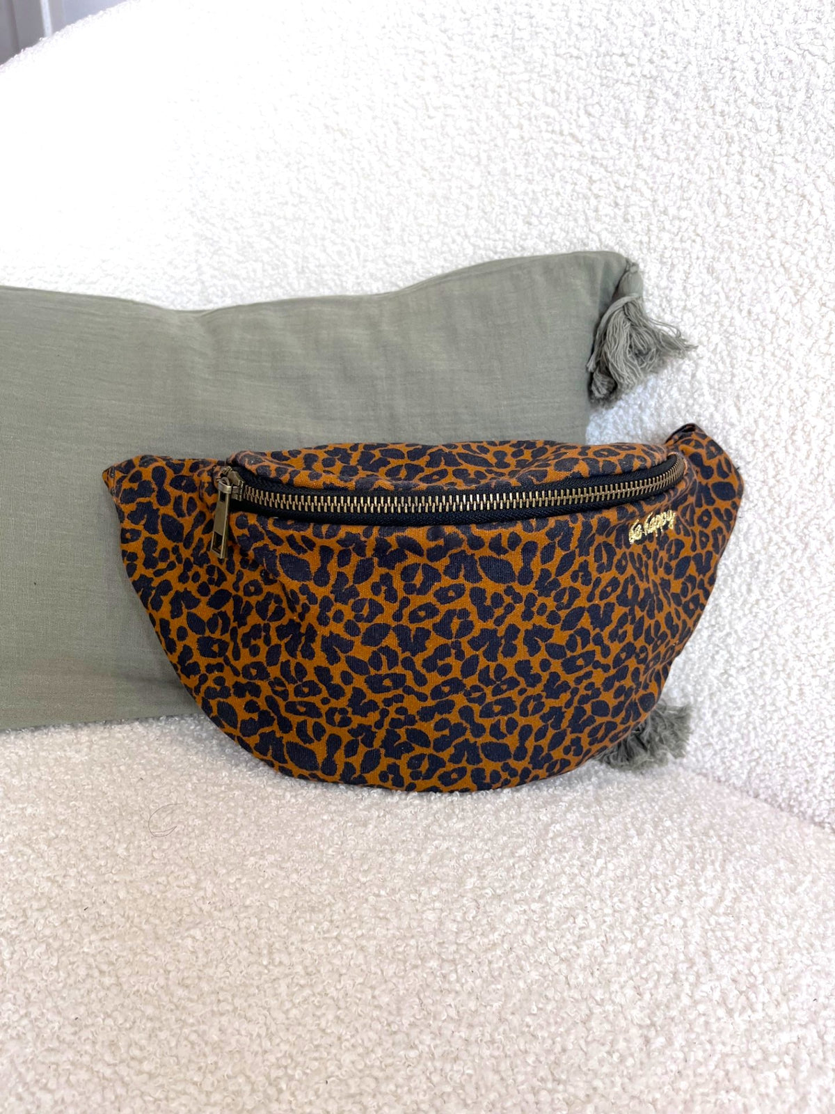 Sac banane léopard PIECES - Seconde main