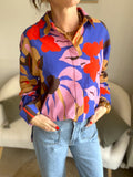 Chemise imprimée fleurie FRNCH - Neuve