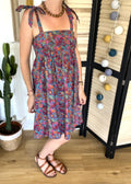 Robe courte fleurie Garance - Neuve