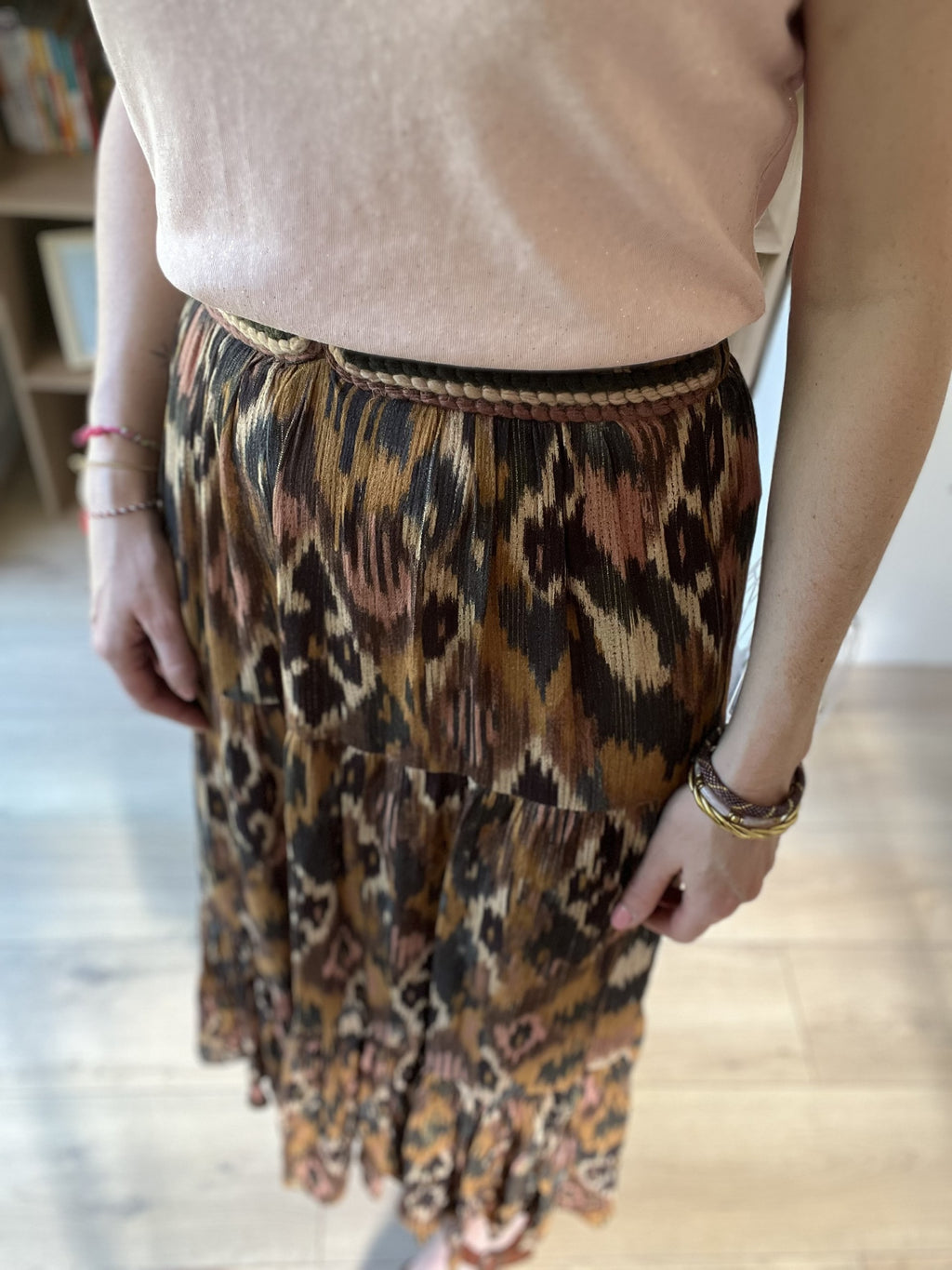Jupe longue bohème LOUIZON taille 0 - Seconde main