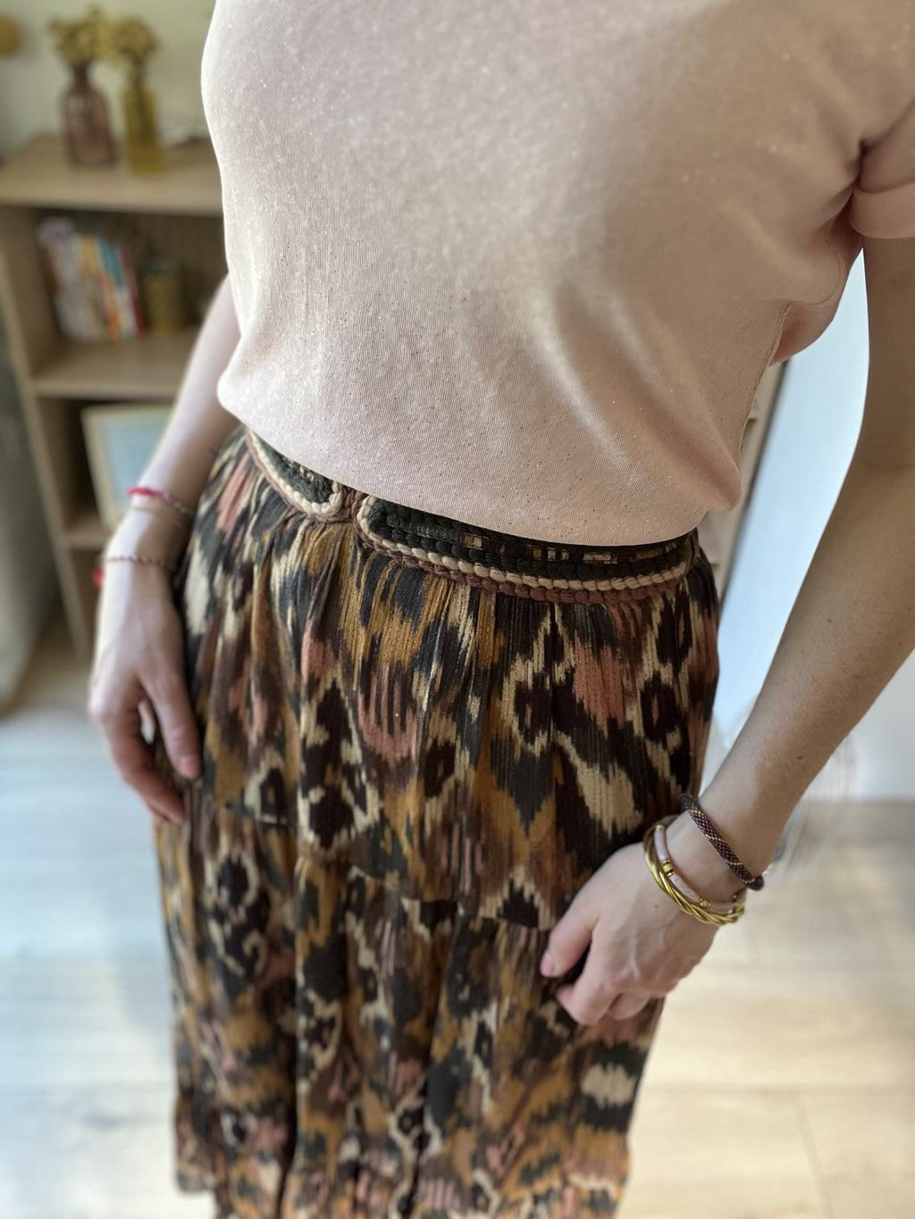 Jupe longue bohème LOUIZON taille 0 - Seconde main