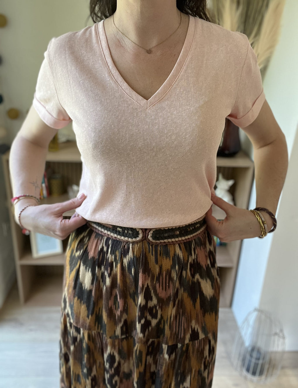 Jupe longue bohème LOUIZON taille 0 - Seconde main