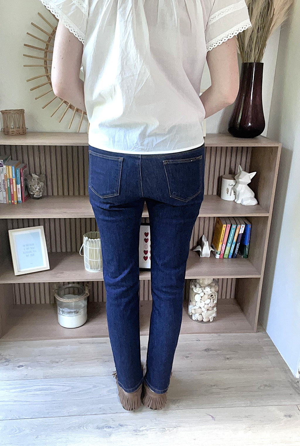 Jean droit brut taille mi-haut MKT STUDIO - Seconde main