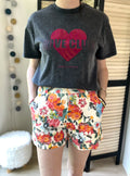 Short fleuri THE KORNER - Neuf