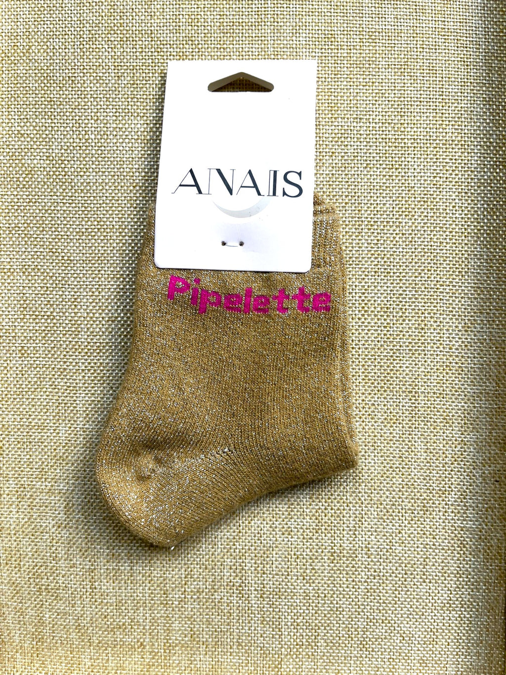 Chaussettes à paillettes colorées - Neuves