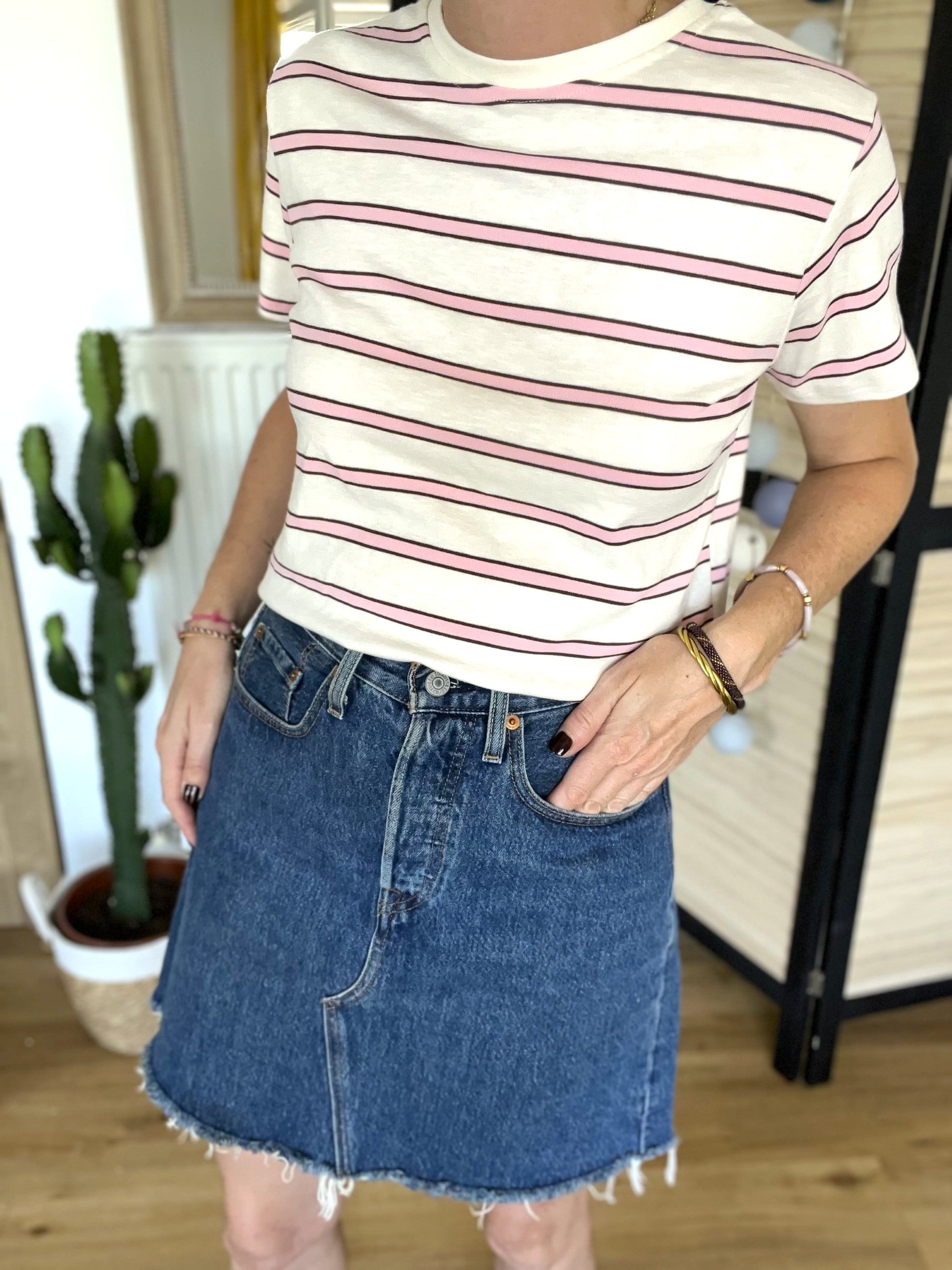 Jupe en jean taille 28 - LEVI'S - Seconde main