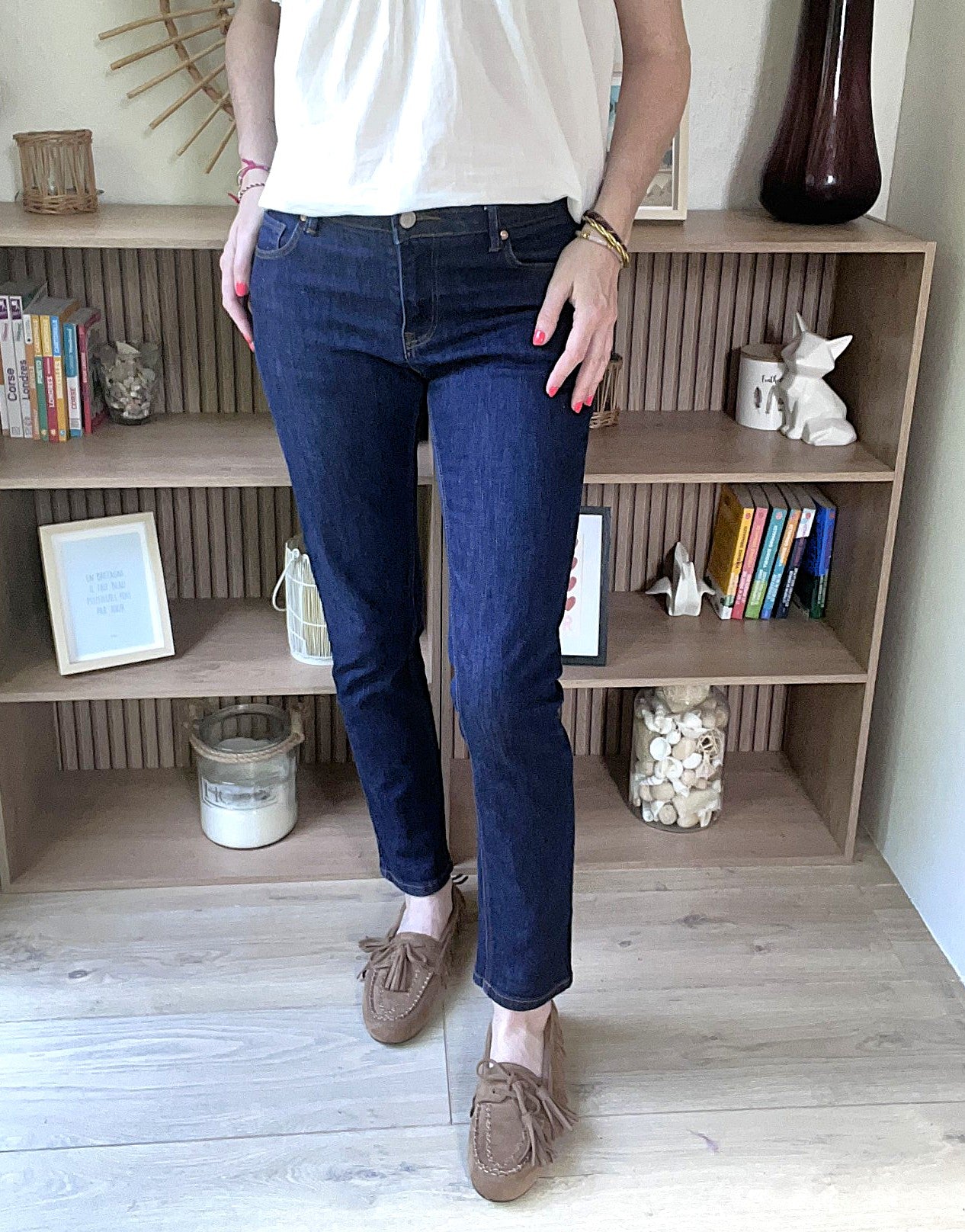 Jean droit brut taille mi-haut MKT STUDIO - Seconde main