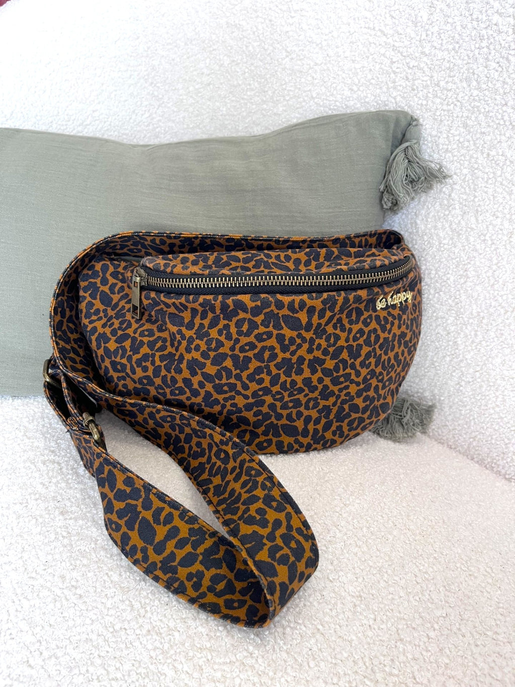Sac banane léopard PIECES - Seconde main