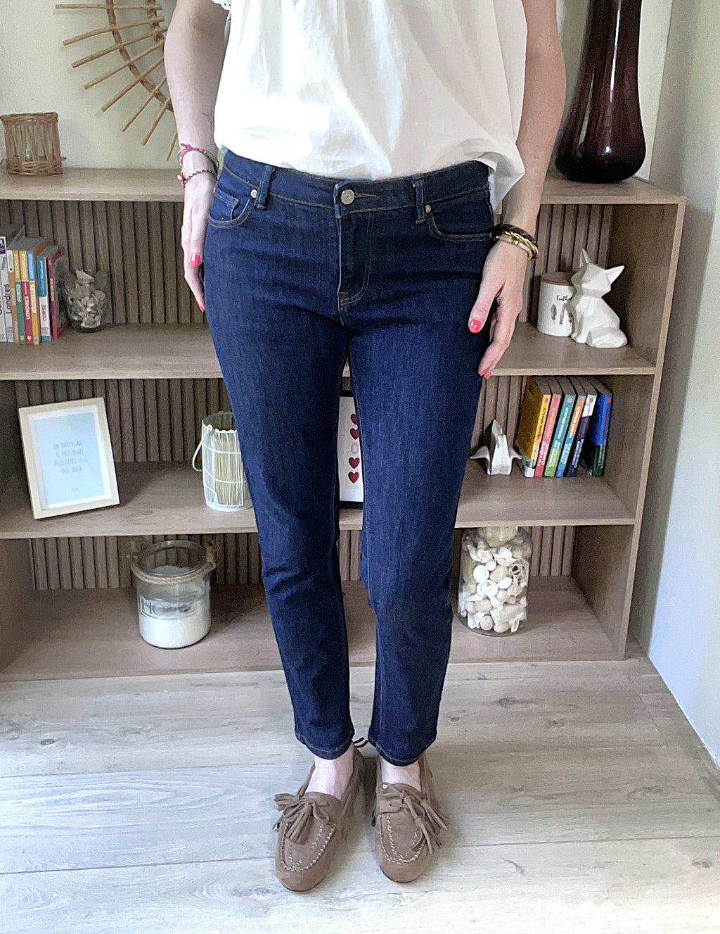Jean droit brut taille mi-haut MKT STUDIO - Seconde main