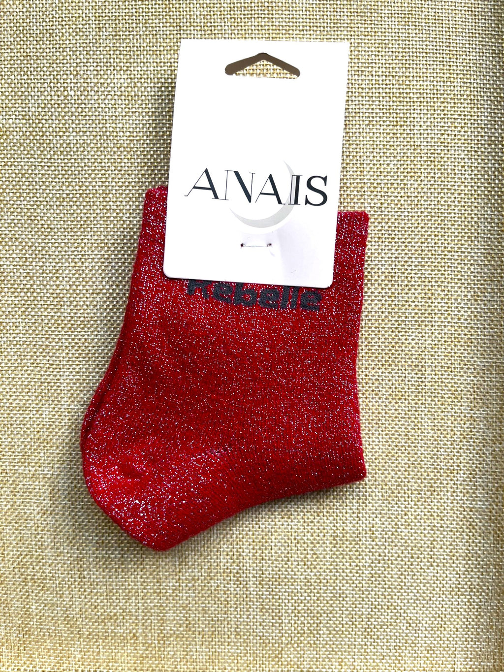 Chaussettes à paillettes colorées - Neuves