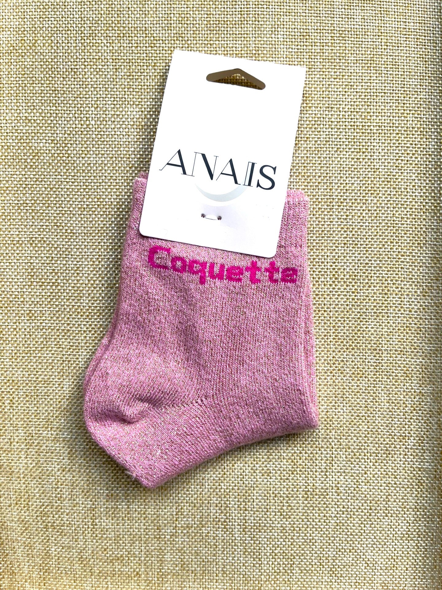 Chaussettes à paillettes colorées - Neuves