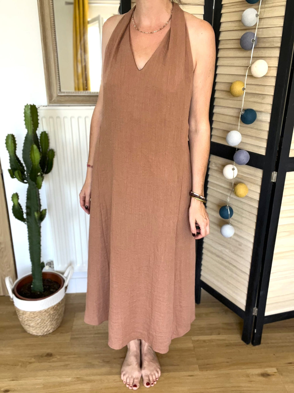 Robe longue dos nu THE KORNER - Neuve