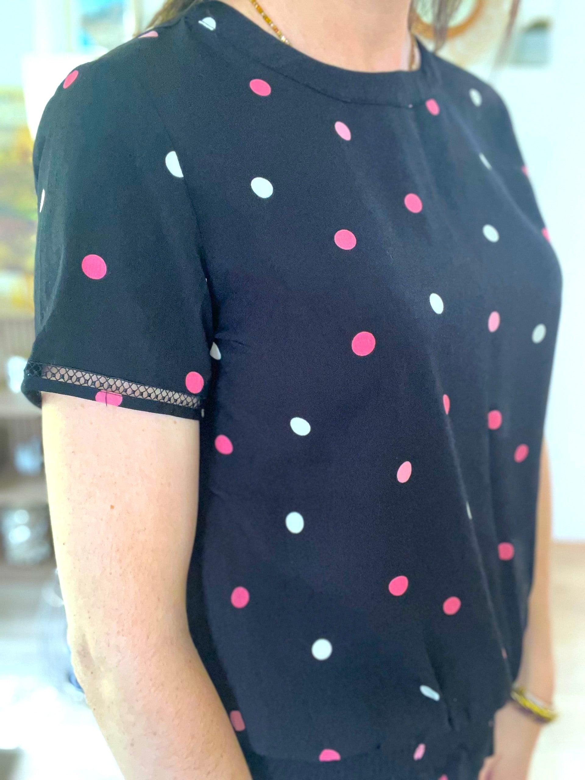 Blouse à pois - taille S - GRACE & MILA - Seconde main