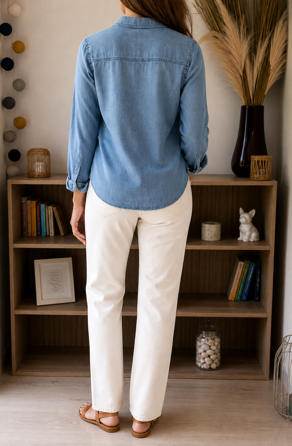 Chemise légère en jean - taille XS - VILA - Seconde main