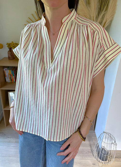 Blouse Bonaia beurre FRNCH - Neuve