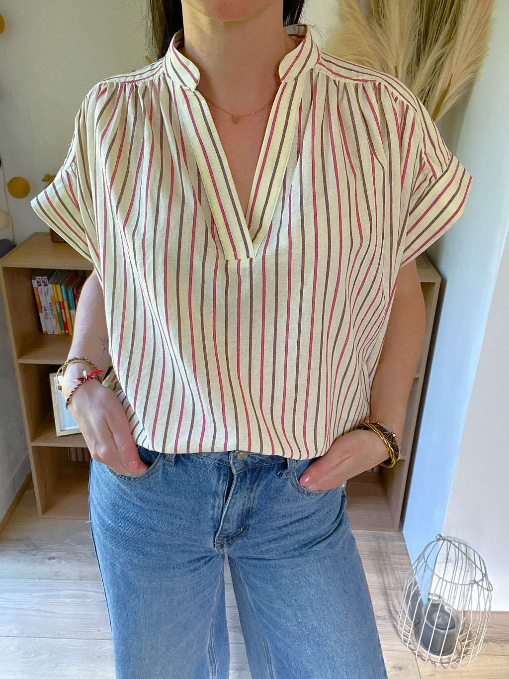 Blouse Bonaia beurre FRNCH - Neuve
