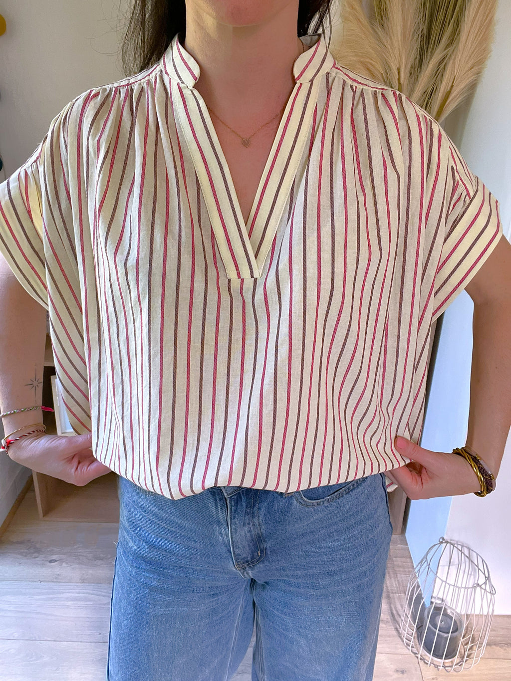 Blouse Bonaia beurre FRNCH - Neuve