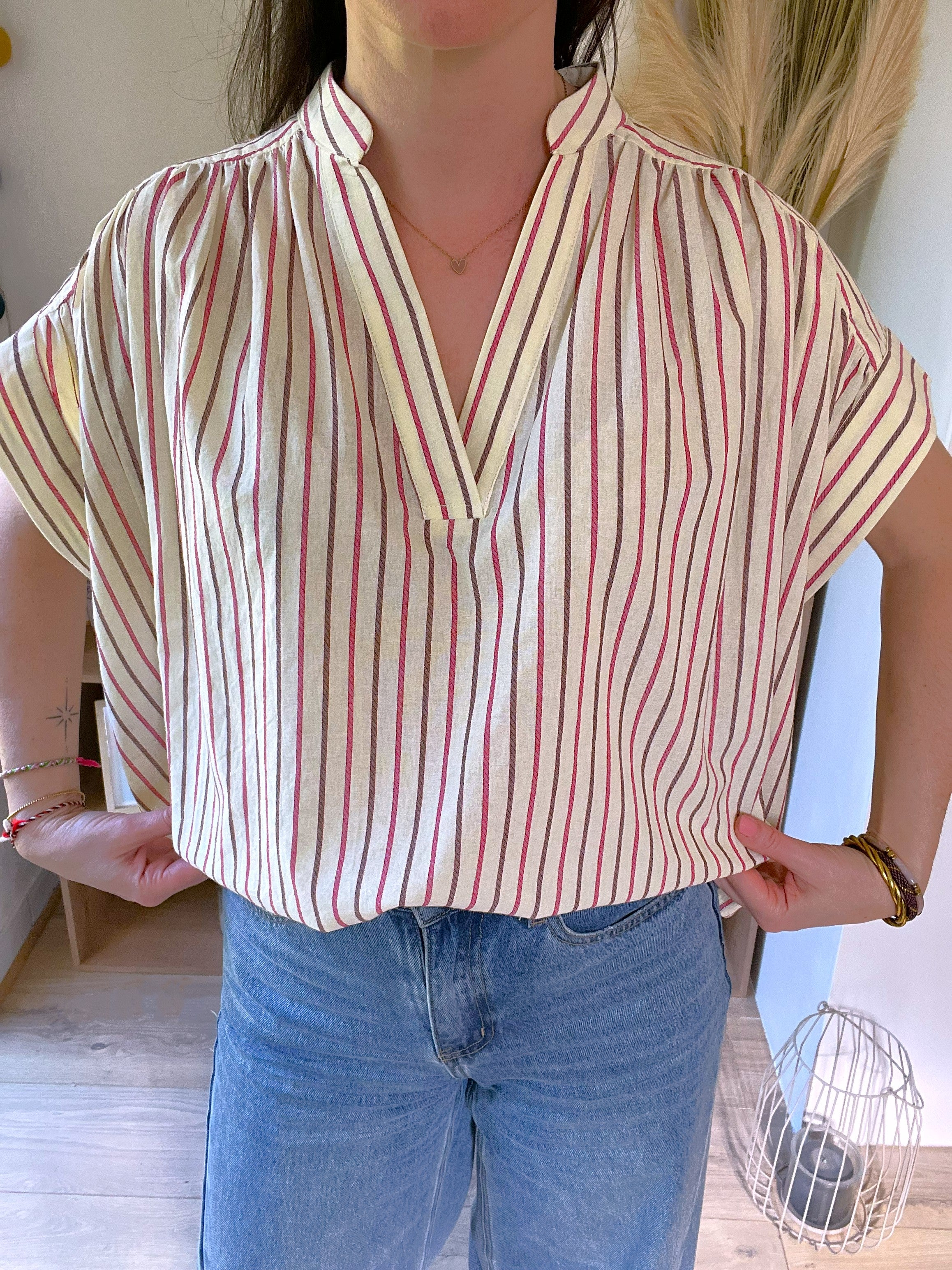 Blouse Bonaia beurre FRNCH - Neuve