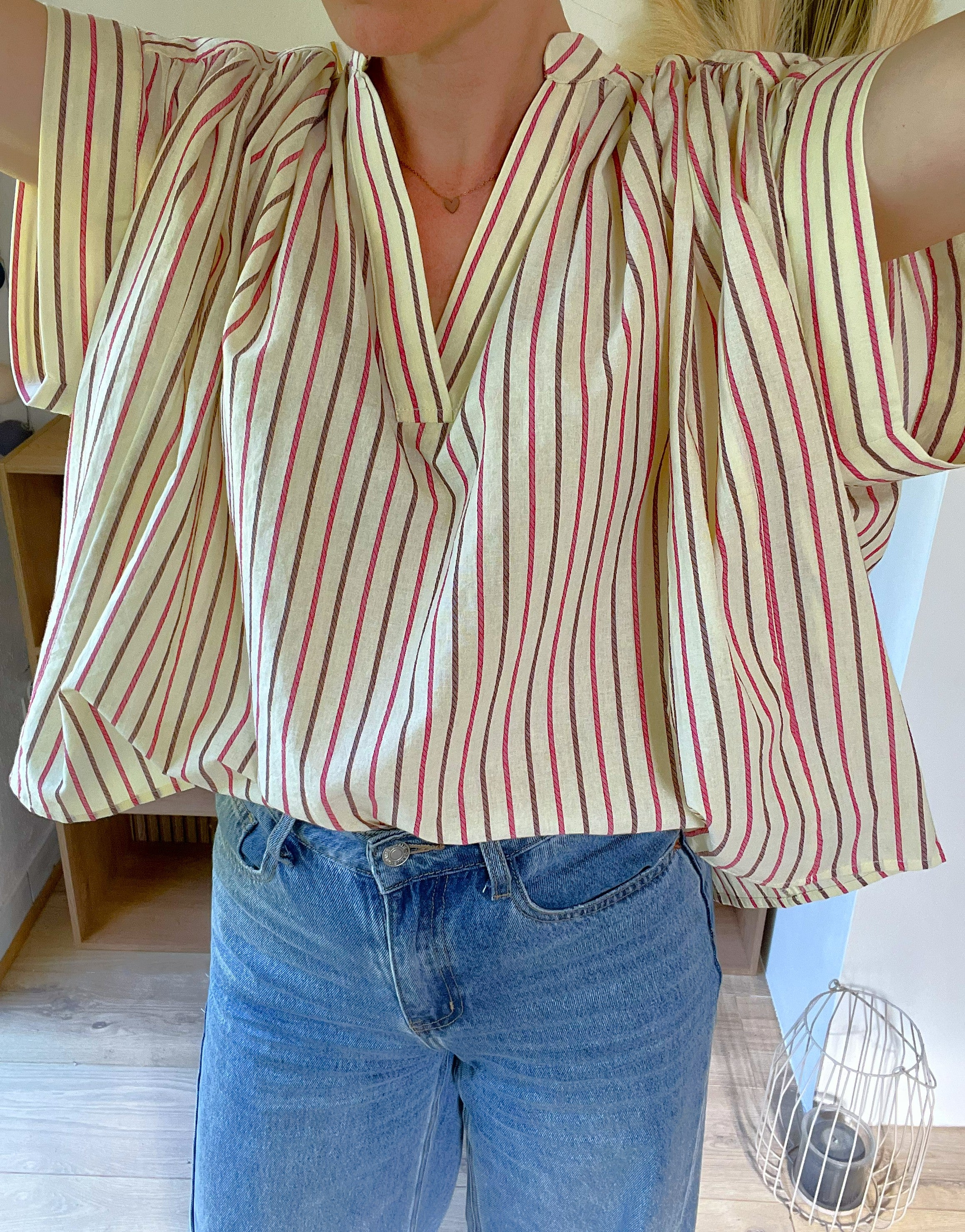 Blouse Bonaia beurre FRNCH - Neuve