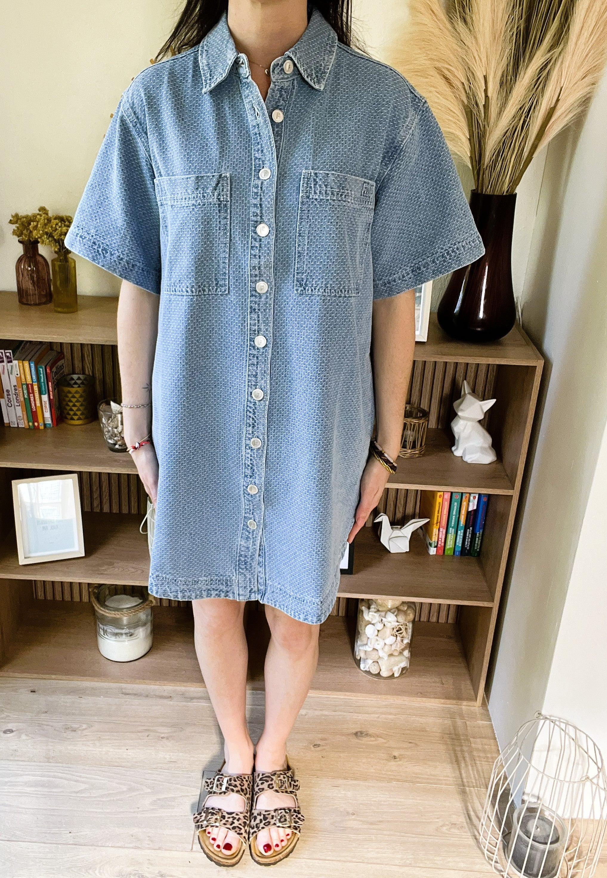 Robe Beryl bleu clair FRNCH - Neuve