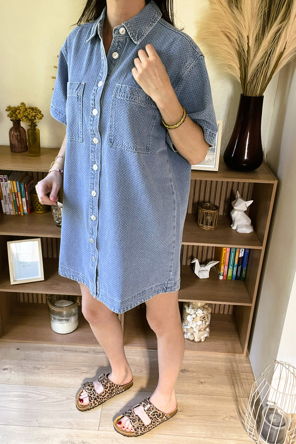 Robe Beryl bleu clair FRNCH - Neuve
