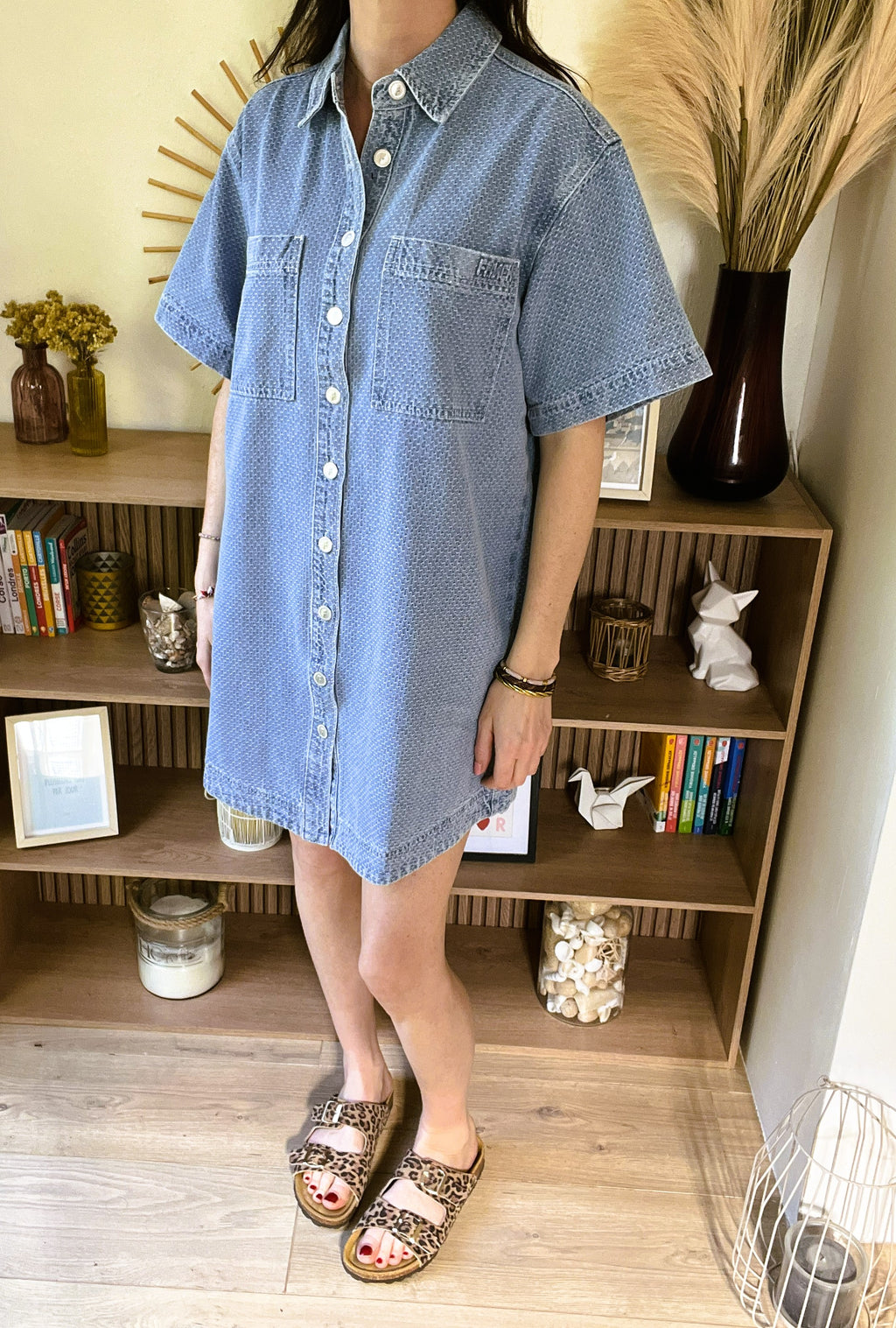 Robe Beryl bleu clair FRNCH - Neuve