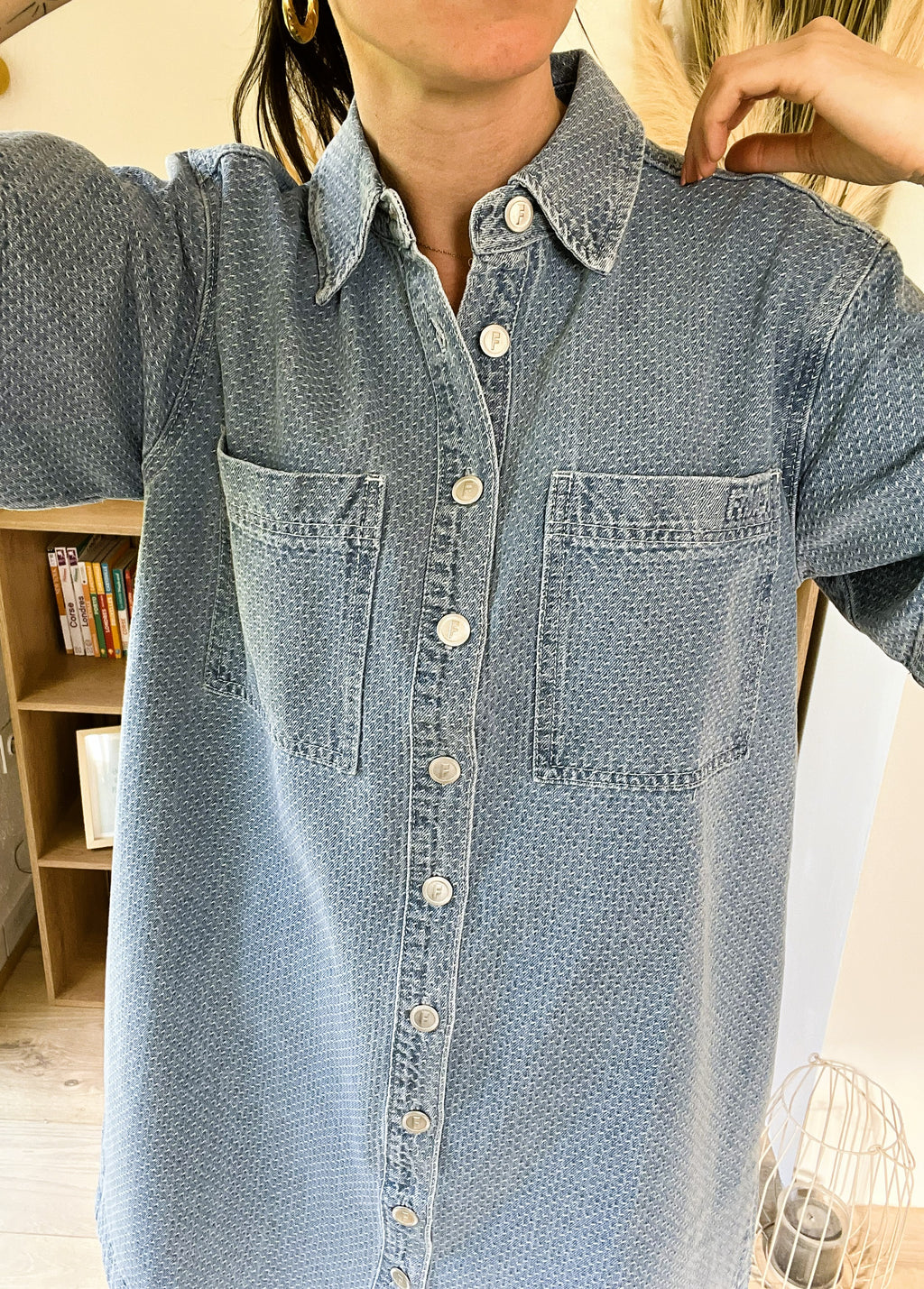 Robe Beryl bleu clair FRNCH - Neuve