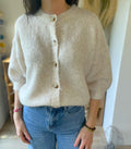 Cardigan manches 3/4 écru Juliette - Neuf