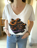 T-shirt manches courtes oversize LOUIZON taille 0 - Seconde main