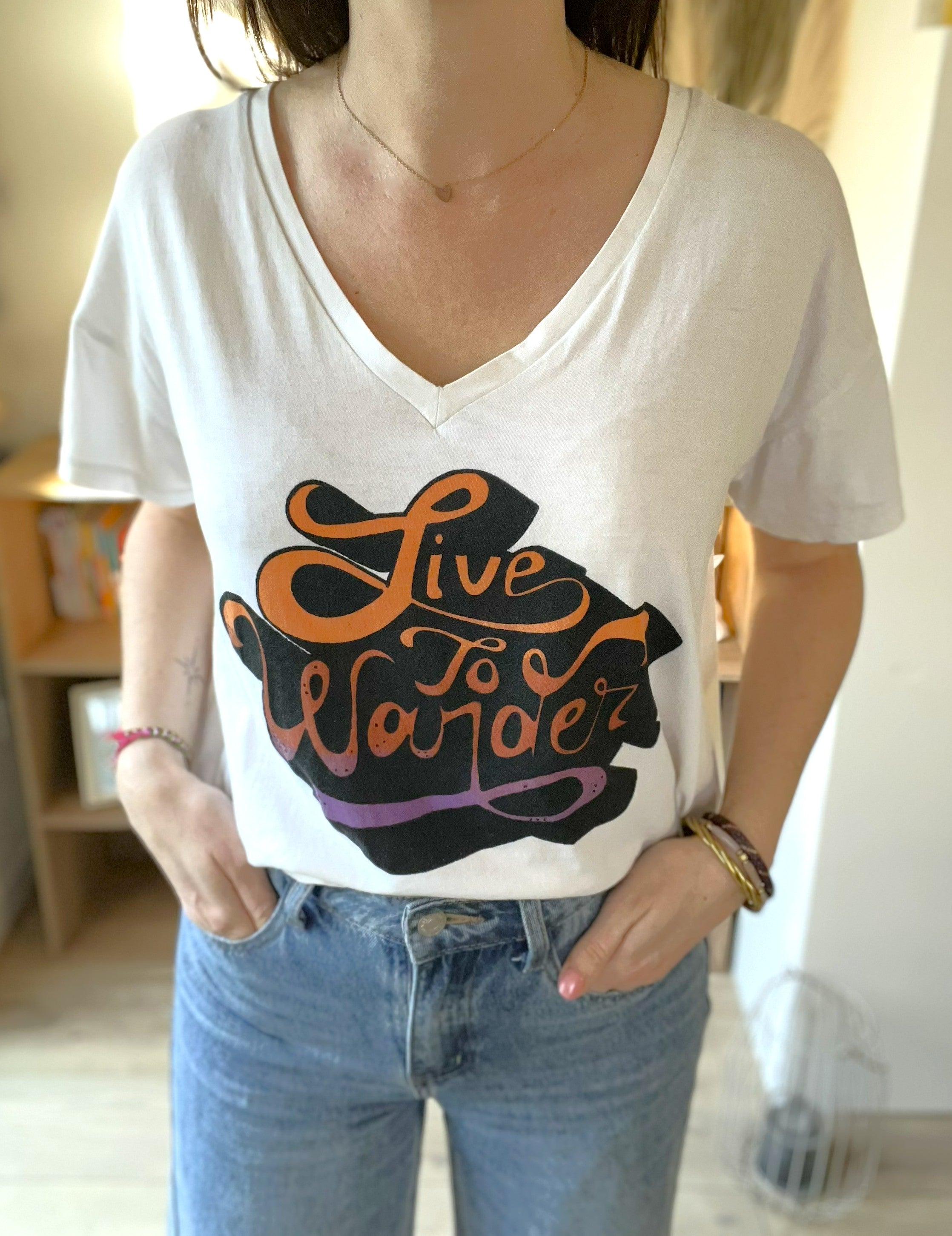 T-shirt manches courtes oversize LOUIZON taille 0 - Seconde main
