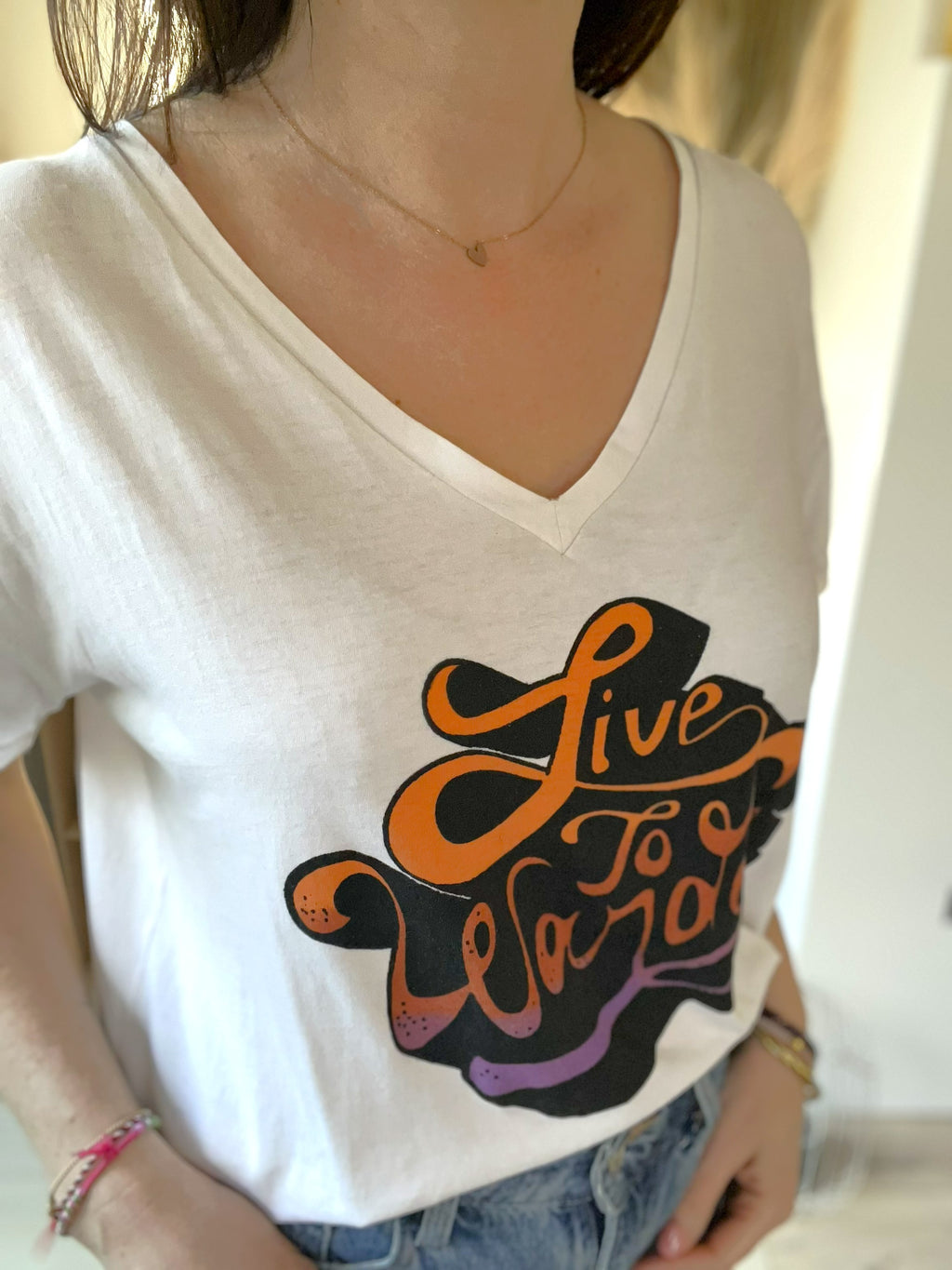 T-shirt manches courtes oversize LOUIZON taille 0 - Seconde main