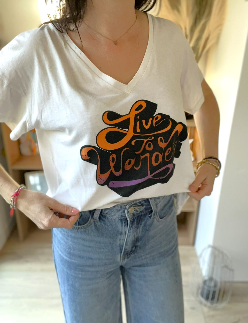 T-shirt manches courtes oversize LOUIZON taille 0 - Seconde main