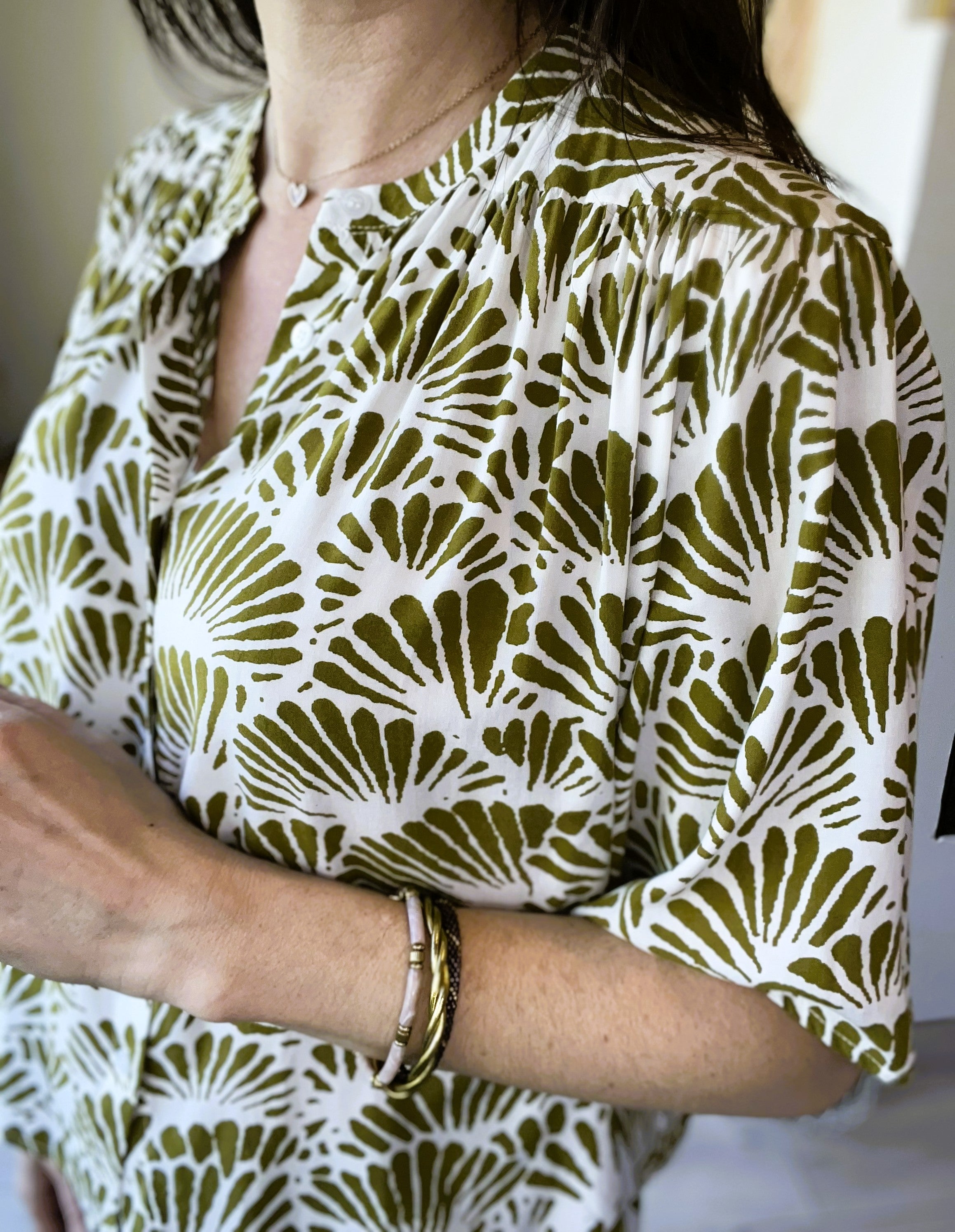 Blouse manches courtes SEE U SOON taille 0 - Seconde main