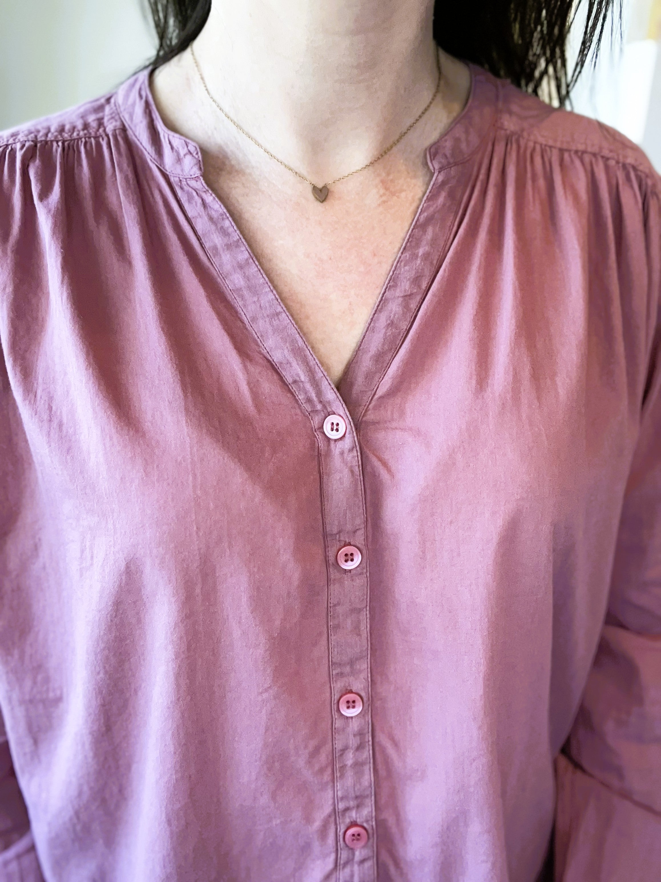 Blouse vieux rose LA PETITE ETOILE taille 1 - Seconde main