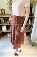 Jupe mi-longue GRACE & MILA taille M - Seconde main