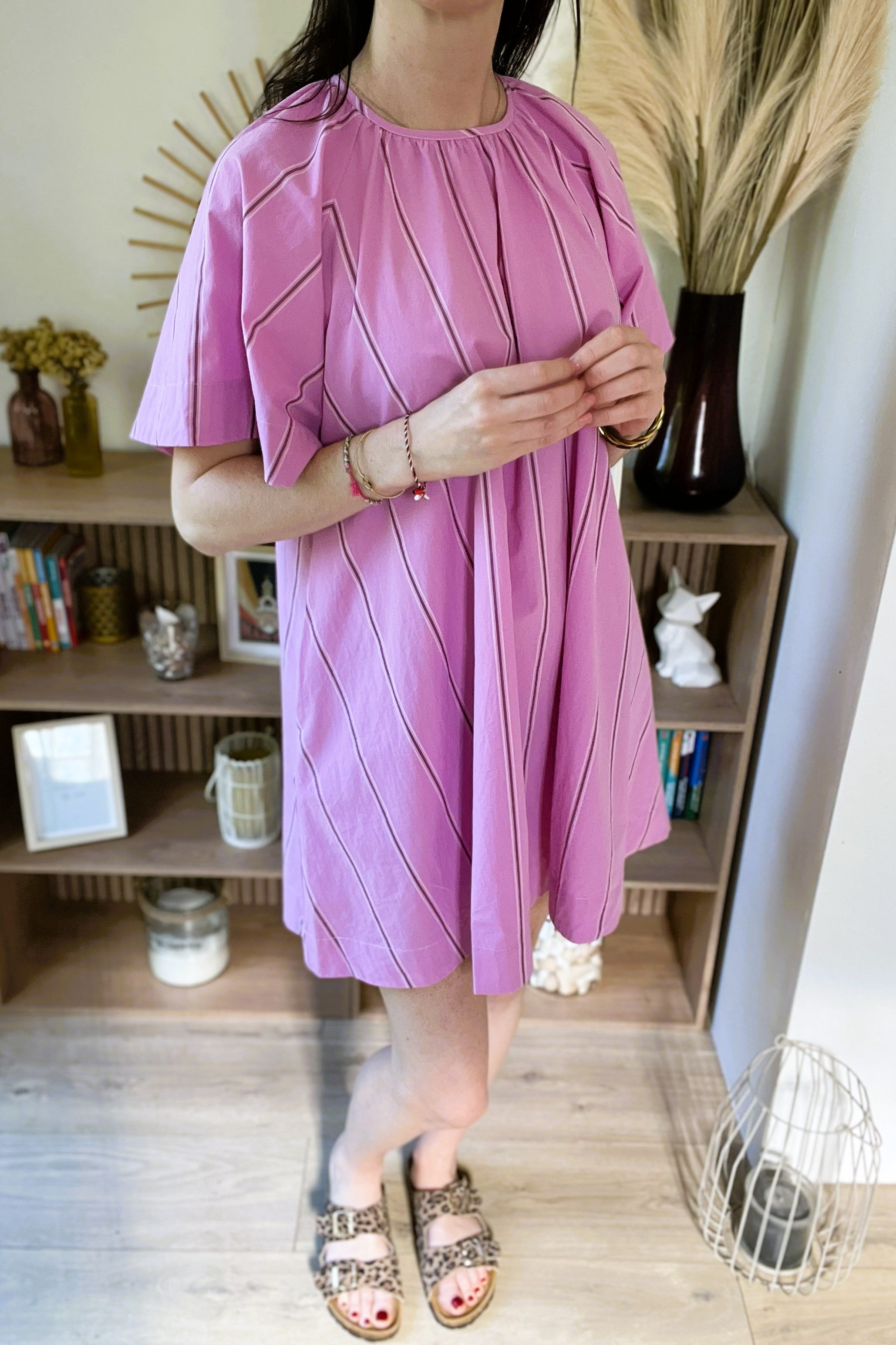 Robe Doris violine FRNCH - Neuve