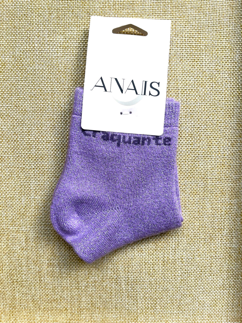 Chaussettes à paillettes colorées - Neuves