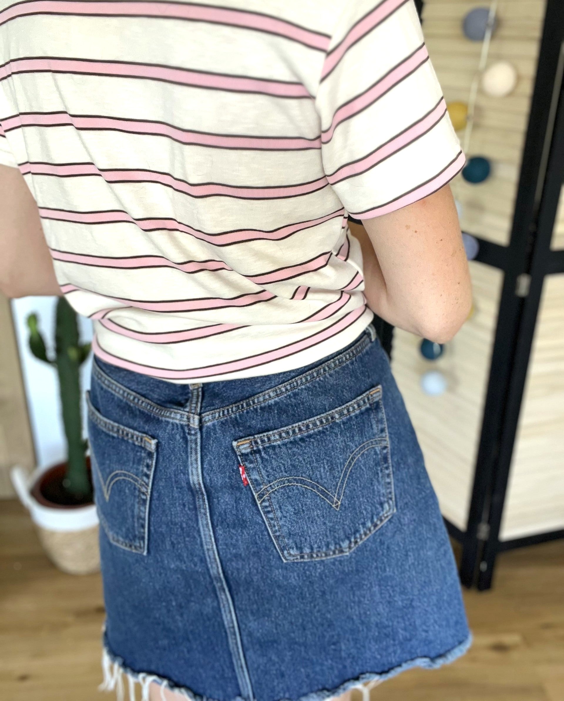 Jupe en jean taille 28 - LEVI'S - Seconde main