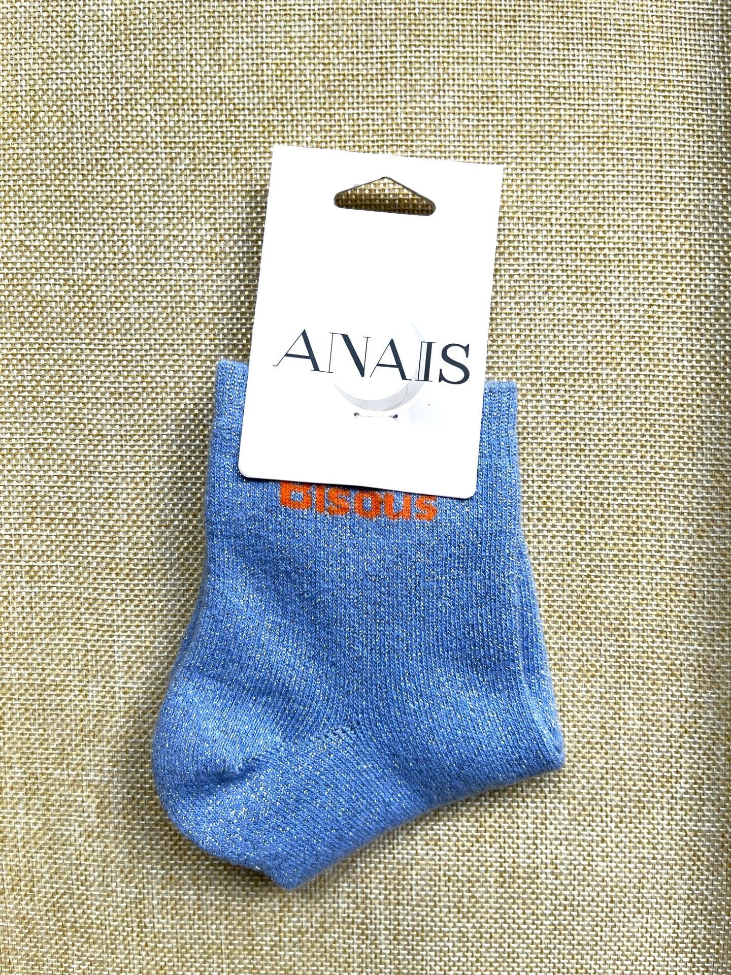 Chaussettes à paillettes colorées - Neuves