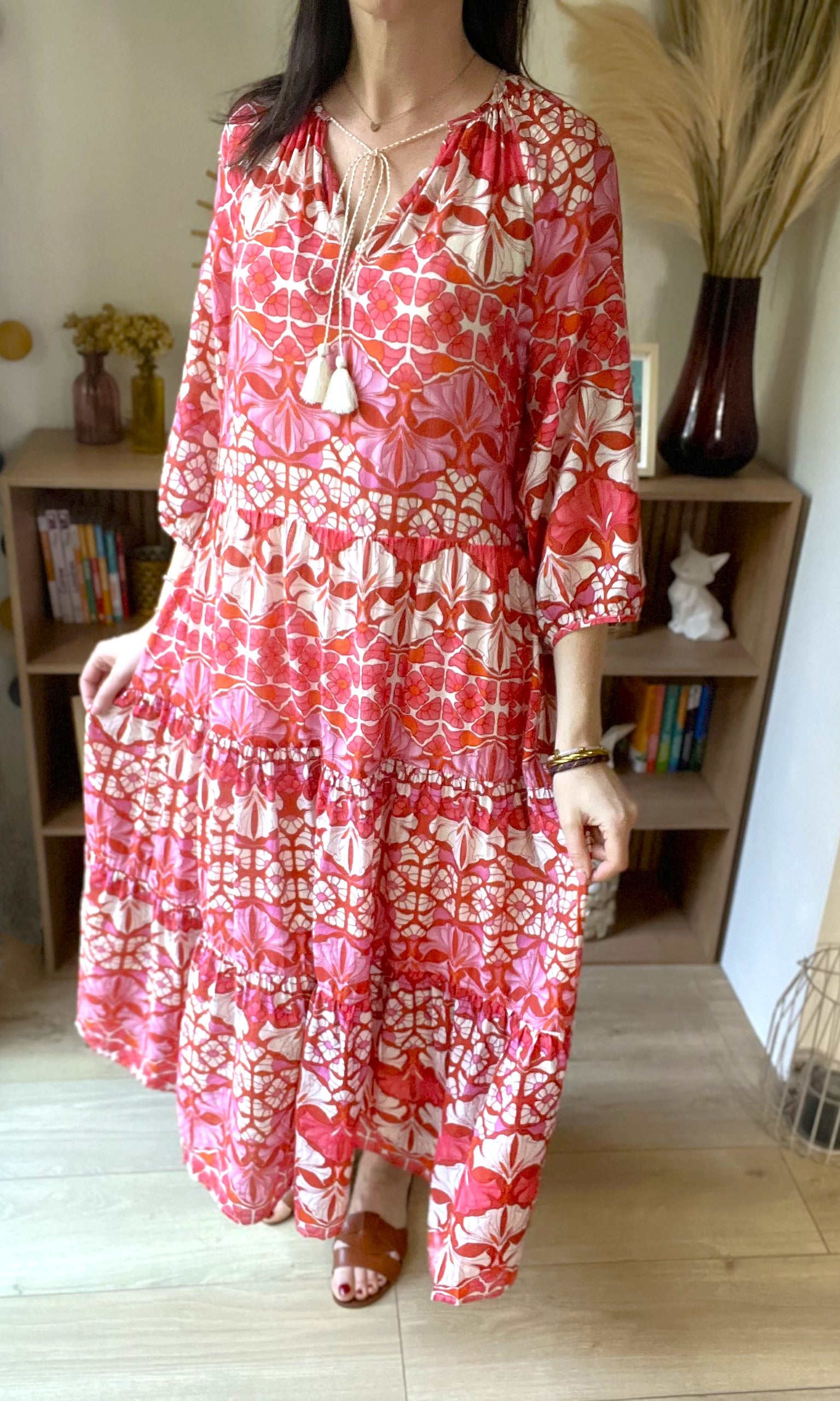 Robe longue bohème SEE U SOON - Neuve
