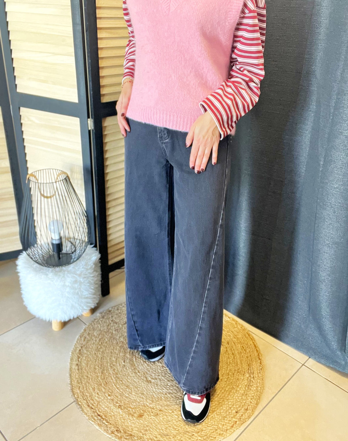 Jean palazzo Barnes gris ORAIJE – Neuf